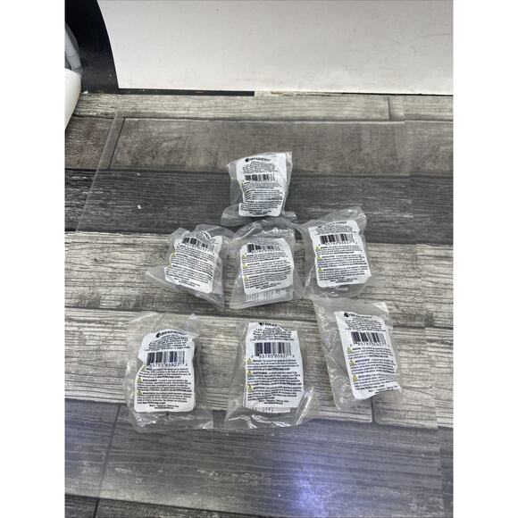 Brainerd 1 1/2" Stone Gray Ceramic & Black Pumpkin Cabinet Knob Lot Of 7 {82} - Picture 2 of 8